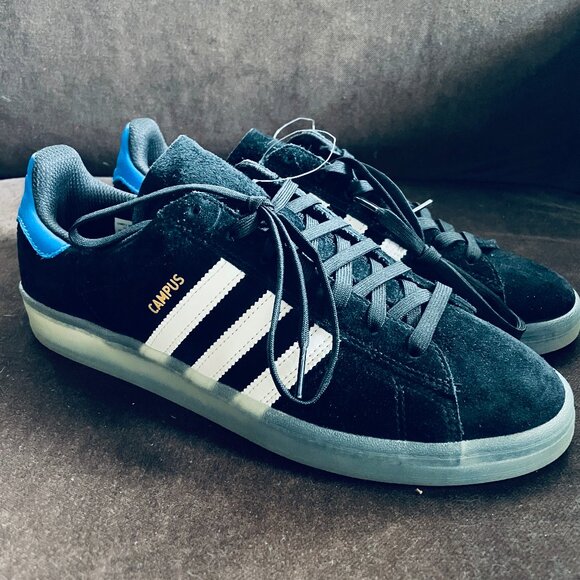 Rare Sample Adidas Campus 9 US 8.5 UK sneakers FY0488💥clear soles MXA 42 2/3 - Picture 1 of 9